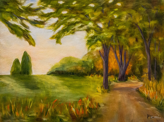 À l'aube