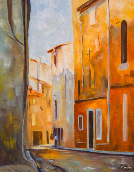 L'ombre de l'église