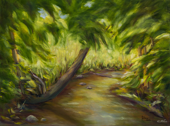Sous les arbres