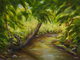 Sous les arbres