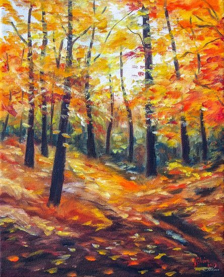 Sentier coloré