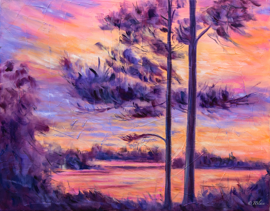 Vue sur la rivière